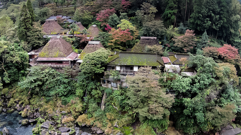 “Wasure no sato Gajoen”　Myoken Onsen, Kagoshima pref. JAPAN